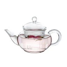 1pc 5.1oz/150ml Mini Single Teapot, Suitable For Tea, Flower Tea Back To School - Transparent - View 11