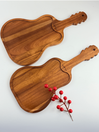 1/2 Pc Pipa-Shaped Tray, Serving Platter, Cheese Board, Wooden Item, Irregular Tray, Solid Wood Tray, Wooden Tray, Breakfast Tray, Tray, Food Party Decor Tray, Steak Tray, Fruit Tray, Candy Tray, Sushi Tray