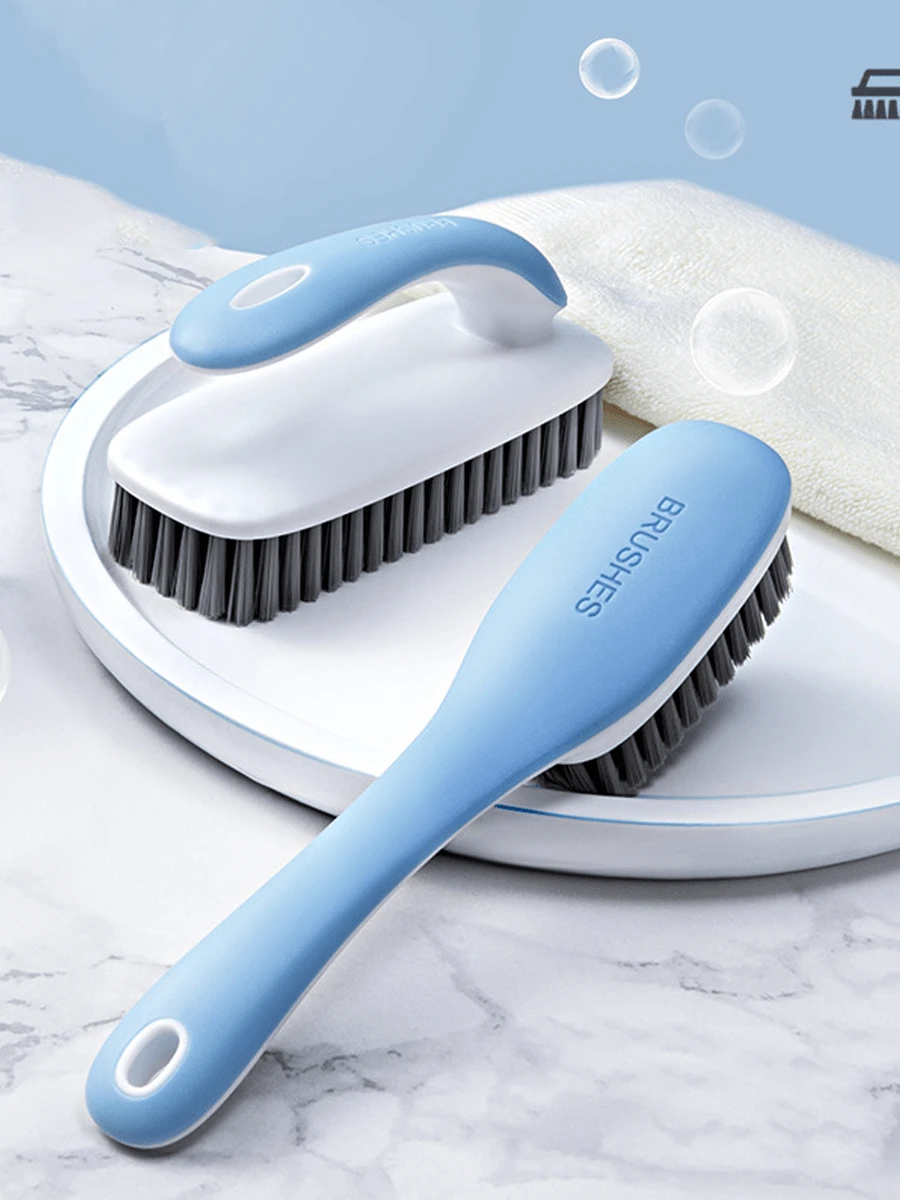 Multi-Functional Shoe Brush Set, Includes Shoe Brush, Clothes Brush, Home Cleaning Brush