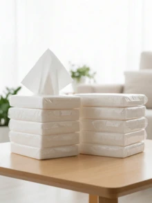 Paquete de 30 pañuelos de coche del modelo talla grande reciente de 2025, pañuelos de limpieza de coche de 30 hojas, esenciales suaves y portátiles para la higiene y limpieza del conductor, de alta absorbencia y durables para la limpieza del interior del coche, pañuelos de papel con diseño de letras árabes para decoraciones de la fiesta de Eid al-Fitr