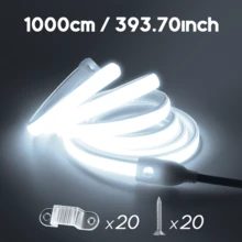 1pc COB LED Strip Lights, LED Lights For Living Room Background Decorative Night Light, Decorative Lighting, Ambient Lighting, Flexible Lighting, Energyefficient Lighting - EU C Type Plug(220-240V) - View 12