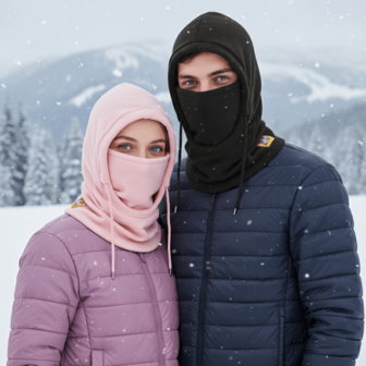 Winter Balaclava For Skiing & Cycling, Thermal Lined Windproof Face Mask For Men & Women, Cold Weather Windproof Thermal Head Cover For Outdoor Sports