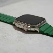 Reloj Inteligente T800 Ultra 1.99'' Smartwatch Genérico con Correa Deportiva Notificaciones Salud y Fitness Compatible Android iOS - Verde - Ver 4