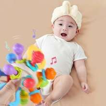 Sensory Teether For Babies, Chew And Teething Toy, Teething Ball - Multicolor - View 2