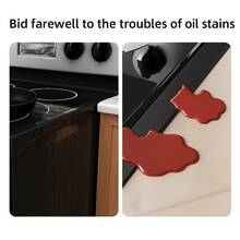 3pcs Stove Counter Gap Cover 21 Inch Silicone Stove Gap Filler Strip Heat Resistant Cooktop Space Guard Anti-Slip Non-Tacky Easy Clean - Black - View 9