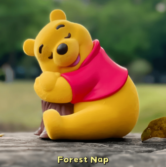 Miniso Caja ciega de la serie Winnie the Pooh Carefree