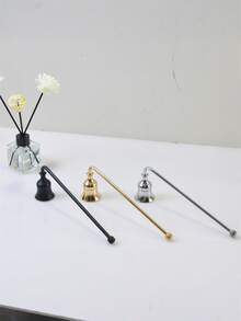 1个蜡烛灭烛器/蜡烛抛光器/蜡烛工具配件/蜡烛抛光器/蜡烛熄灭器，带手柄，适用于烛台、蜡烛芯和火焰，适合蜡烛爱好者，可用于节日、房间装饰、生日、毕业典礼、婚礼等场合的礼物。 - 彩色 - 查看 7