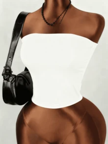 Áo không tay nữ mùa hè để đi chơi câu lạc bộ - trắng - Xem 2