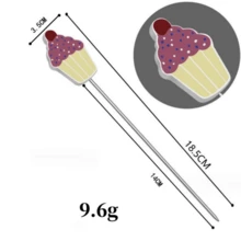 3pcs/Set Stainless Steel Cake Tester Probe, Cake Doneness Tester, Cookie Baking Probe, Baking Tools - Silver - View 5