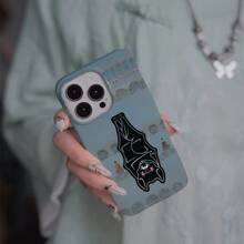 1pc Upside Down Bat About To Wake Up Car Sticker - Waterproof, Matte Finish Decal, Suitable For Laptop, Tablet, Car, Phone And Cabinet - Laptop Sticker | Matte Finish Decal - Multicolor - View 4