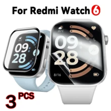 3pcs Composite Material Film Compatible With Xiaomi Redmi Watch 6 Screen Protectors Anti-Scratch Film Protective Cover Not Glass - With Redmi Watch 6 - View 1