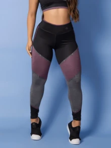 TARELLES Women's Fitness Gym Pants Sublimated Printed Baby Pink - Màu Hồng baby - Xem 7