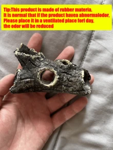 1入漂流木碎片水族箱裝飾,藏蝦魚房屋,魚缸景觀裝飾