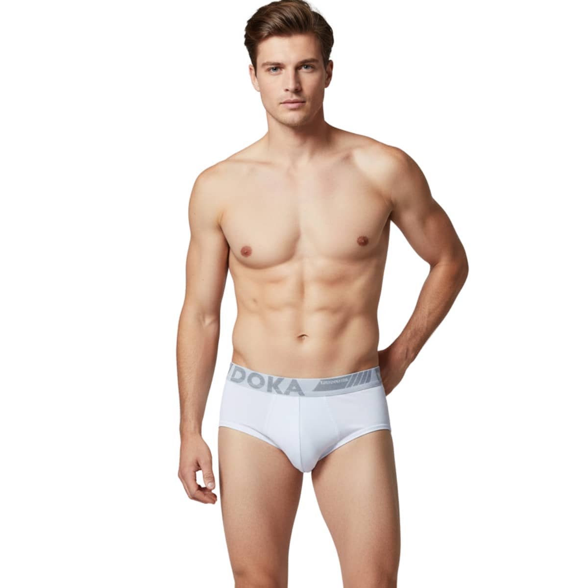 Kit 10 Cuecas Slip Masculina Microfibra Adulto - Multicolorido - Visão 7
