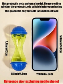 1pc Pet Treat Dispensing Puzzle Toy - Blue - View 13