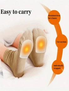 2 Stück/Packung Selbsterhitzende Fußauflagen & Körpererwärmer, effektiver Kälteschutz, langanhaltende Erwärmung, beinhaltet Taillengurt und Schuheinlage, Galentines, Welpe, Karneval, Party Dekorationen, Frühling Sommer Auswahl, Brautjungfer Geschenke, Zimmer, Schlafzimmer Dekoration, Strand, Reise, für Männer, für Frauen, Urlaub, Süße Sachen - Verschiedenfarbig - Übersicht 6