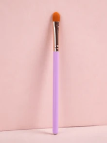 RANCAI 1/10 件装眼影打底刷，用于晕染遮瑕膏、眼影、眉刷、液体眼影和眼部打底底妆工具，遮盖瑕疵，粉底刷，遮瑕刷，腮红刷，修容刷，腮红刷，古铜粉刷，散粉刷，粉底刷，腮红刷，赠品 - 彩色 - 查看 2