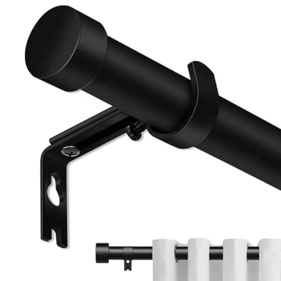 Barra de cortina ajustable para uso interior/exterior, Diseño Moderno, Artesanía Exquisita,Robustas y duraderas, muy resistentes,Instalación sin esfuerzo,Estilo Versátil,elegancia y sofisticación a la decoración de su hogar. barra de cortina decorativa moderna con soporte para cortinas retráctiles y separadores de ambientes 80-360 cm dorado