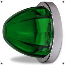 1 Plafon Led Vidrio Tipo Watermelon Luz De Estrella 12a 24v 1 Color - Verde - Ver 6