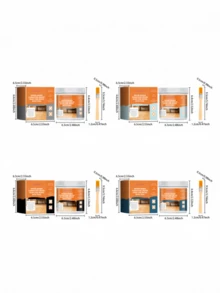 Pintura decorativa para muebles de madera a base de agua, pintura de madera a base de agua de colores para renovar y reacabar puertas de madera, muebles y ventanas - Multicolor - Ver 2