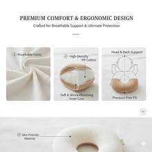 INS Nordic Home 1pc Baby Head Protection Backpack, Toddler Walking Fall Protection Headrest, Baby Anti-Collision Pillow, Holiday Gift, Photography Prop - Multicolor - View 10