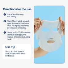 Torriden Dive-In Low Molecule Hyaluronic Acid Sheet Mask 27ml, K-Beauty-Pack Of 10 - 1 - View 11