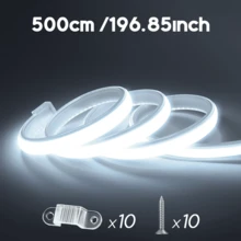 1pc COB LED Strip Lights, LED Lights For Living Room Background Decorative Night Light, Decorative Lighting, Ambient Lighting, Flexible Lighting, Energyefficient Lighting - EU C Type Plug(220-240V) - View 14