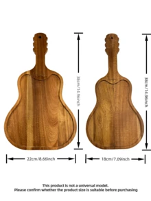 1/2 Pezzi Vassoio in legno a forma di pipa, tagliere per formaggi, vassoio di legno dalla forma irregolare, vassoio per servire la colazione, vassoio per decorazione di feste con cibo, vassoio per bistecca, vassoio per frutta, vassoio per caramelle, piatto per sushi - Castano - Visualizzare 2