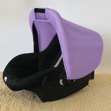 Capota para Bebê conforto Universal para Menina e Menino - Lilás - Visão 4