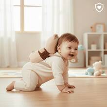 INS Nordic Home 1pc Baby Head Protection Backpack, Toddler Walking Fall Protection Headrest, Baby Anti-Collision Pillow, Holiday Gift, Photography Prop - Multicolor - View 5