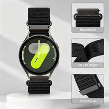 Correa de reloj trenzada de 20mm compatible con Samsung Galaxy Watch 7/6/5 Active 2 Watch 3 41mm, Garmin Venu 3S, Forerunner 245, Vivoactive 3/6 - 20mm - Ver 5