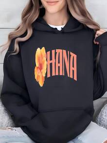 Womens Ohana T Shirt Family Inspired Tee Lilo And Stitch Shirt Cute  Graphic  Hoodie - màu đen - Xem 2