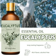 100ml/30ml/10ml Eucalyptus Essential Oil, Moisturizing Eucalyptus Facial Oil, Smooth Skin Fragrance Skin Care Oil, Pure Plant Extract Essential Oil - Eucalyptus - View 3