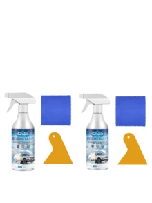 rayhong 冬季汽车挡风玻璃除冰除雪喷雾。它能将冰雪的熔点降低至约-45°C，快速融化车窗、钥匙孔、雨刮器、天线等处的霜冻。使用后，它能快速去除车身积雪，防止车窗玻璃表面开裂和冻结，延长车窗玻璃的使用寿命，更好地保养您的爱车。 - 彩色 - 查看 12