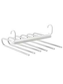 1Pc Foldable Retractable Clothing Rack, 6 Layers Pants Hangers Space Saving, Scarf And Jean Hangers - Closet Organizers And Storage For Pants Jeans Skirts Scarf Legging, Stainless Steel Hat Rack, Leggings Hanger, And Scarf Holder With 360° Swivel Hook, Clothes Pants Hangers,Anti-Slip Design, Hanging Hat Rack For Closet, Wardrobe, Multi-Functional Hat Display Rack - Nhiều màu - Xem 13