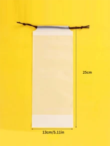 5 piezas Bolsas de almacenamiento de paraguas de plástico semitransparente mate, fundas reutilizables y portátiles para paraguas con cordón, bolsas de almacenamiento para el hogar, organizadores de paraguas de plástico transparente con cremallera, reutilizables y portátiles - Multicolor - Ver 12