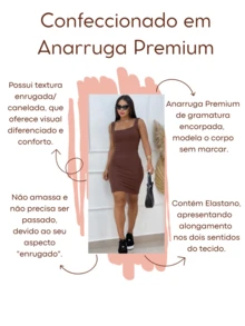 Women Dresses - 鏽棕色 - 查看 4