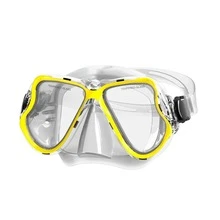 1pc Diving Mask, Silicone Skirt Tempered Glass Lens Adjustable Strap, Suitable For Snorkeling, Diving, Swimming - Multicolor - View 15