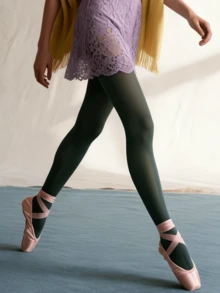 8D Skin-Friendly Tights Breathable Comfort Lifting Fit Fashion Green Color - Dark Green - View 3