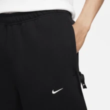 Quần nỉ thể thao Nike NK SOLO SWOOSH BB FLC OH dành cho nam FN3343-010 - Đen/Xám - Xem 5