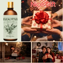 100ml/30ml/10ml Eucalyptus Essential Oil, Moisturizing Eucalyptus Facial Oil, Smooth Skin Fragrance Skin Care Oil, Pure Plant Extract Essential Oil - Eucalyptus - View 4