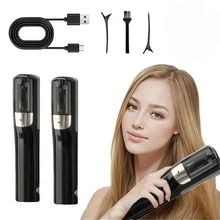 USB Rechargeable Split Hair Trimmer, Hair Tool For Damaged Split Hair, Split Ends Hair Clipper,Hair Clipper,Split End Hair Trimmer,Hair Clipper,Hair Care,Summer Automatic Split Hair Clipper, Type C Rechargeable Hair Split End Clipper, Automatic Split End Hair Trimmer - 彩色 - 查看 4