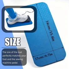 4个防滑缝纫机脚踏板垫，耐用防水塑料材质，易于清洁，必备缝纫配件，可选4/2/1个装，浴室配件 - 彩色 - 查看 13