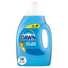 Dawn Platinum Plus PowerSuds Liquid Dish Soap, EZ-Squeeze Bottle – Ultra Grease-Fighting Power, 18/56 Oz.Long-Lasting Suds, Easy Dispensing, Gentle On Hands, Perfect For Kitchen Cleanup And Dishwashing - Blue - View 11