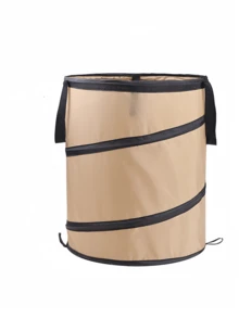 Foldable Camping Trash Can With Dual-Handle Women And Men Portable Clamp-On Trash Can Clothes And Toys Recycling Bin Foldable Garden Bucket Suitable For Outdoor Garden Picnic BBQ Car Trunks Picnics And Outdoor Camping Trash Can Camping Equipment Accessories Outdoor Travel Accessories - Multicolor - View 14