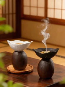 这款现代简约的树脂香炉/精油扩香器是营造优雅家居氛围的理想之选，适用于卧室、客厅（可作为中心装饰品）、办公室、瑜伽馆和派对等场所。它也可用于寺庙装饰。这款扩香器是节日、返校季、毕业季或送给女性的完美礼物，也是生日礼物的绝佳选择。 - 彩色 - 查看 7