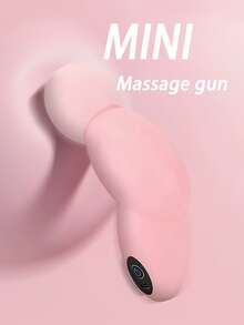 Handheld Massage Gun, Portable Muscle Massager, Mini Muscle Relaxation Massager For Women, USB Rechargeable, Compact And Lightweight Design, 1200mAh Lithium Battery, Suitable For Home, Office Or Travel