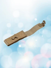 1pc Outdoor Hiking Camping Waist Hanging Flashlight Bag, Multi-Functional Baton Holster MP5 Storage Pouch, Tool Bag Included