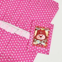 150 Pcs 3.1x5.1 Inch Paper Gift Packaging Bags, Holiday Gift Bags, Small Dot Pattern Gift Bags, Small Gift Storage Bags, Accessory Gift Bags, Suitable For DIY Craft Gift Bags, Suitable For Valentine's Day Paper Packaging Bags, Holiday Candy Storage Bags, Wedding, Birthday, And Party Gift Bags.