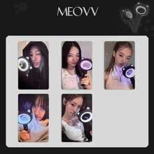 5pcs MEOVV Photocard, Kpop Card, Kpop Fans Merchandise, FL Benefit Card, TBL Lightstick Card, Collectible Card, Exquisite Card, Fansite Goods Card, Collectible Card, Birthday Gift, Party Favor